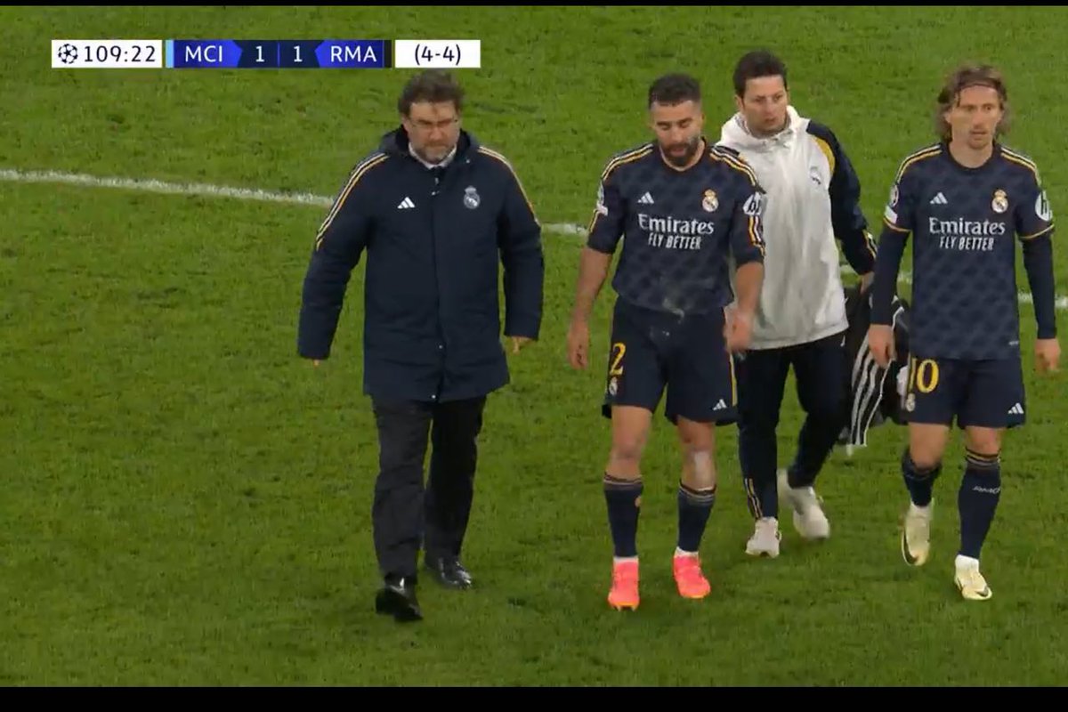 Carvajal take a bow, insane performance man. Gave his all today