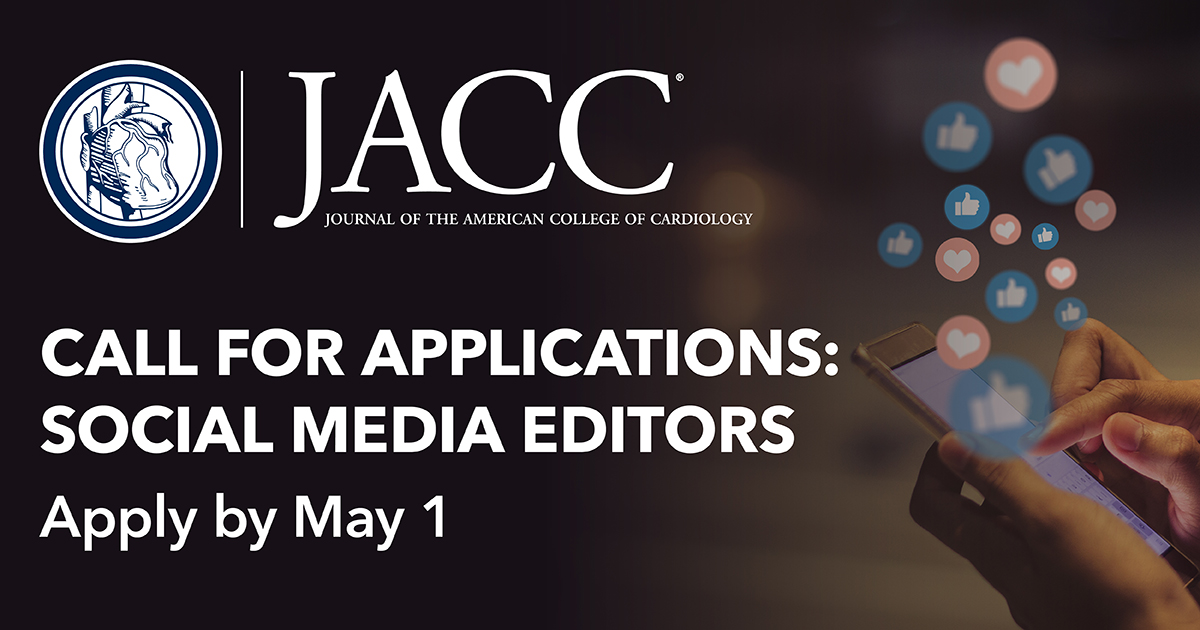 #JACC is seeking 2️⃣ creative, innovative & dynamic social media editors to help translate scientific content across the Journal’s different social platforms. The new editors will be a part of Dr. @hmkyale's new team on July 1. Learn more & apply: bit.ly/492w3Wq #ACC24
