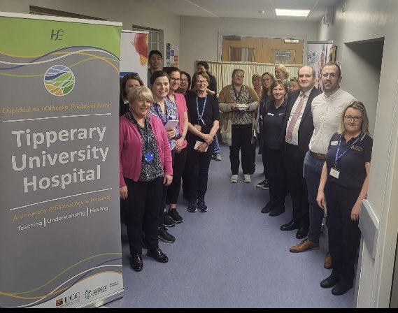 TipperaryUH's tweet photo. Tipperary University Hospital HSCP teams celebrate HSCP day . These staff provide valuable services and therapies to our patients. Happy HSCP and thank you to all for your commitment @IEHospitalGroup https://t.co/rmn4W70Wql
