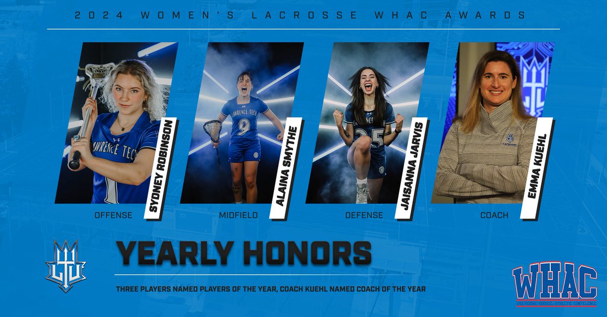 We just love when ours get recognized. Even more so when they're recognized for being the BEST at their role. Congratulations to Robi, Alaina, JJ and Coach Kuehl!