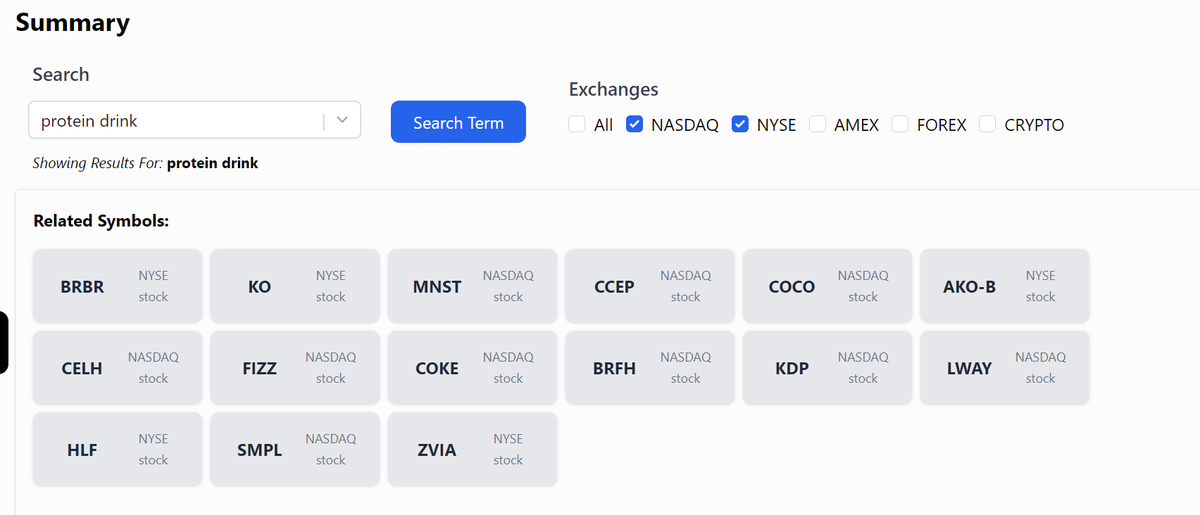 tickerplus's tweet photo. Experience our improved Summary Page at https://t.co/4dWj3PDCwF. Users now have the ability to filter out international companies if they only want to view US-listed tickers. The "Google Search of Alternative Data" has been invented.π₯#AlternativeData #TickerTrends