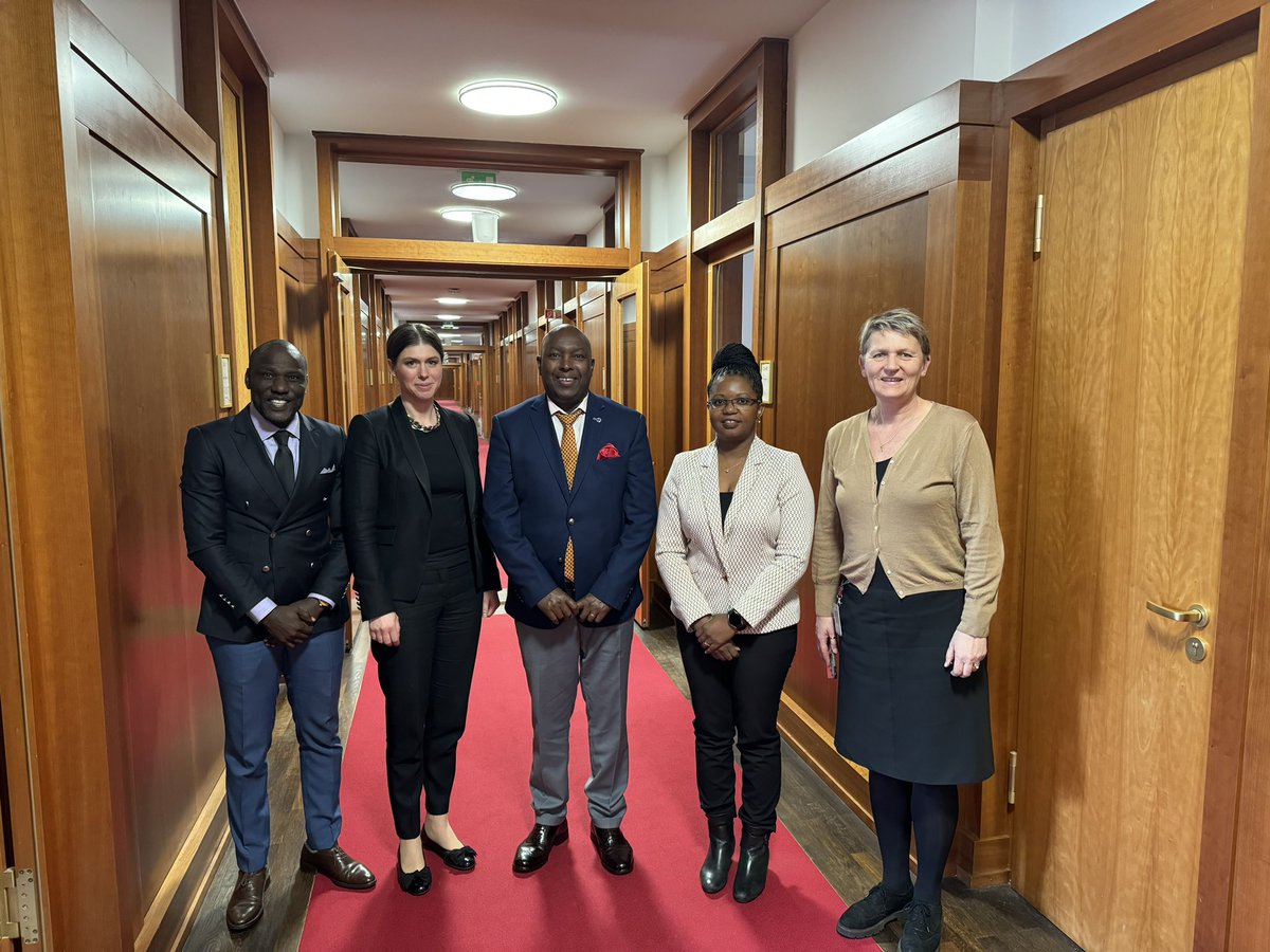 Wehad a productive conversation at the German Federal Foreign Office   with Regine Hess, Head of Division E& H of Africa &; Janina Zensus, Counselor of the Federal Government Commissioner for HRiP & HA. We expressed hope for strategic cooperation to consolidate existing relations