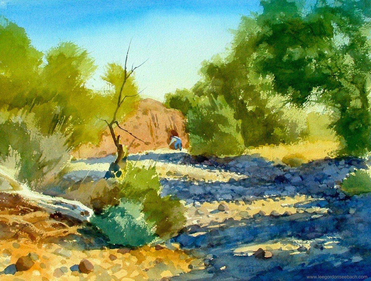 'The Prospector' watercolor on Arches 22'x30'  #art #paintings #painting #landscapepainting #Landscapes #artists #artistsontwitter #Watercolour #watercolor #art #watercolourpainting #watercolorpainting #painting #paintings #NewMexico #100daysofpainting #painterlypainter