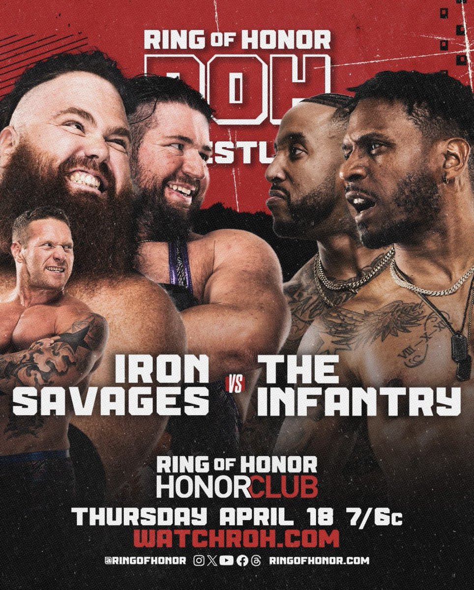 Note to self, don’t take new promo pics during a cold sore flare up thinking it’ll be edited out. 

Still trying to figure out that post-motorboating skin care routine.

I’ll be taking my frustrations out on #TheInfantry this Thursday on #ROH 😡