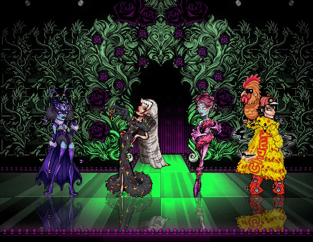 We want to welcome everybody to the Main Stage of #DRAGART Season 1 🌟

This evening, the contestants were asked to prepare a Monster High runway and some monstrous dolls!

With the special extra judge… 𝗪𝗔𝗦𝗧𝗘𝗨𝗦 🦇