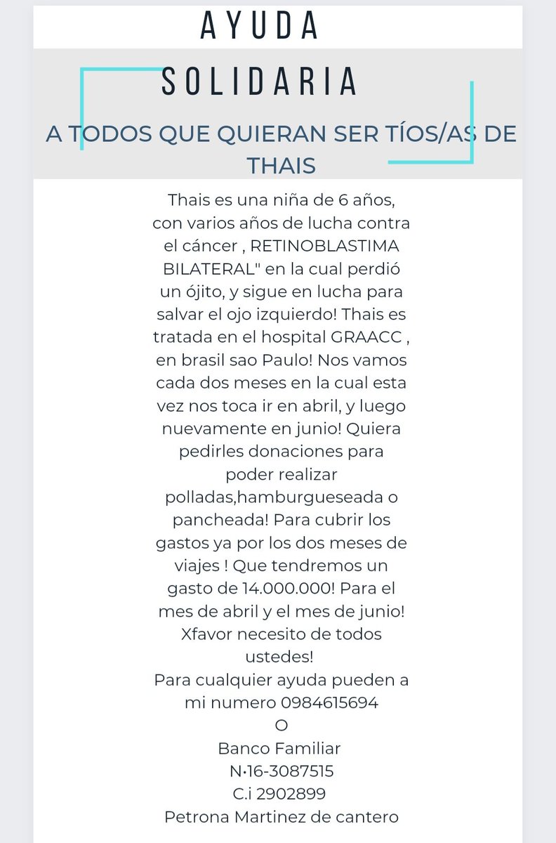SolAracelyCant1's tweet photo. Solo le pido a Dios que sane todo, y haga su obra y pueda viajar este lunes con mi hija thais🥺, duele demasiado estar pasando por esto! Lastimosamente tiempo ya no hay😥😔😔, me duele el corazón estoy sin dormir hace 2 días, que difícil me pones la vida Dios😭😭😭😭😭😭😭 https://t.co/rOzdmXxujU