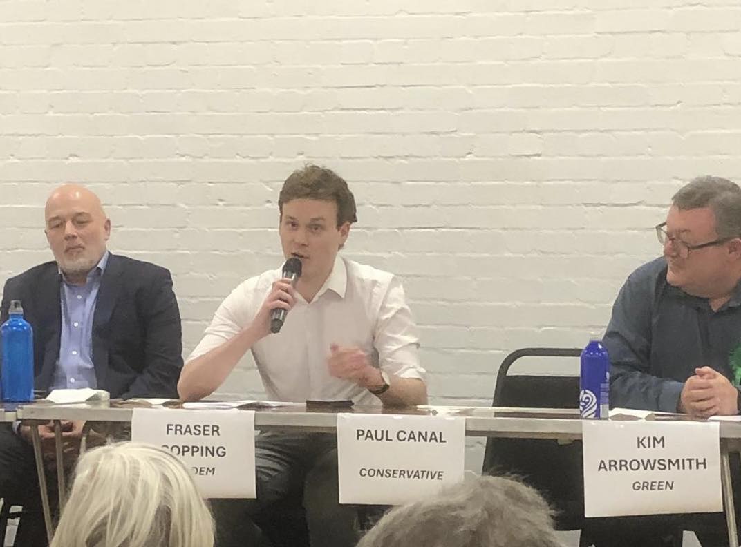 Was great to take part in hustings tonight in Wanstead focused on environmental issues! Good response to Lib Dem plans to properly fund transport in London, solar panel grants, allotments and more! 🌿 Many thanks to the organisers, and to my opponents for a good natured debate!