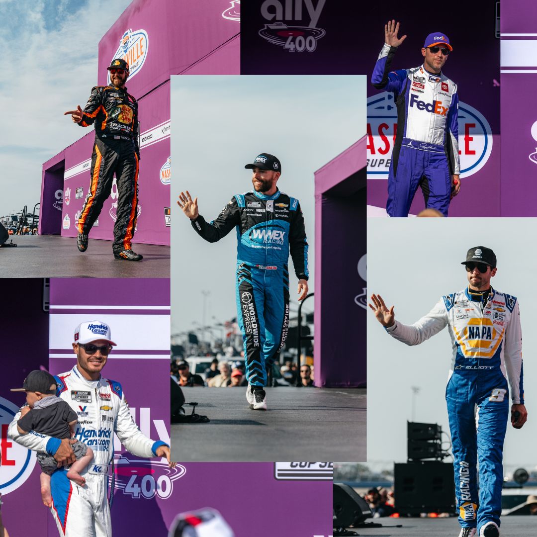 Top 5 of 2023 - ✔️ Top 5 of 2024 - 🔜 Be HERE to see who finishes in the top 5 of the 2024 #Ally400! 🎟: bit.ly/4bfx0gK