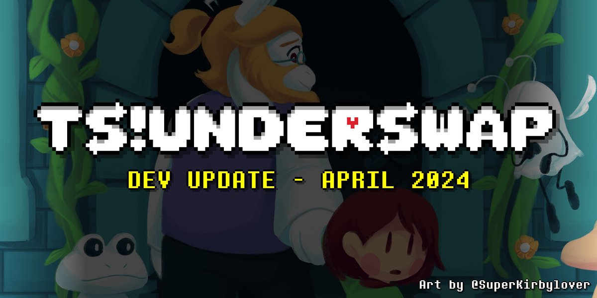 DEV UPDATE - April 2024
Read our newest TS!UNDERSWAP Dev Update for:
- Current development priorities and progress
- Plans for an eventual Demo v2.0.6 update
- Complete re-design for 'Ser Scratch'
- Our longest Community Spotlight segment yet!
gamejolt.com/p/dev-update-a…
