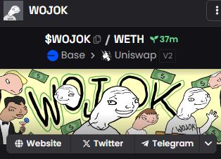 wojokbase's tweet photo. DEX UPDATED ALERT !
https://t.co/8KhcS7N7Z1 https://t.co/xtDras0FlA