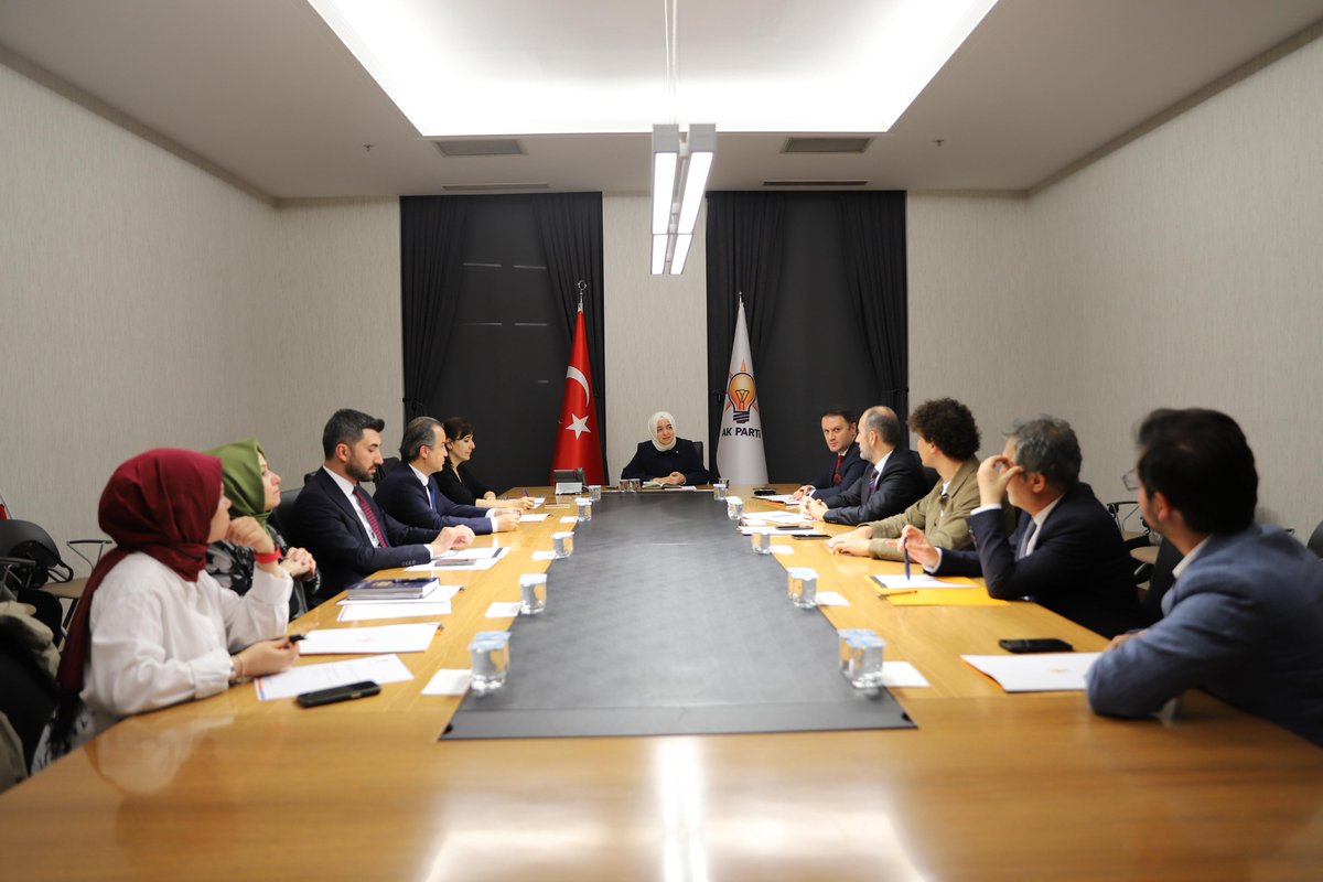 Genel Merkez Sosyal Politikalar Başkanlığı olarak Birim Toplantımızı gerçekleştirdik. 📍AK Parti Genel Merkez