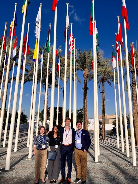 Hokies who participated in the U.N. Climate Change Conference in Dubai will host a panel discussion on Friday, April 19, at 3:30 p.m. in Fralin Auditorium. Read the story at news.vt.edu/articles/2024/…