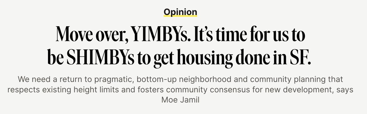 Fixed: 'We need a return to [the exact policies that created one of the worst housing crises in the Western Hemisphere], says...'
