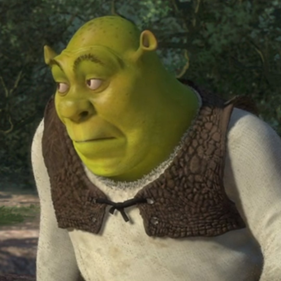 Cuando me dicen que prefieren ver Shrek en inglés. 🤨