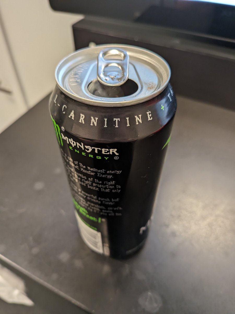 Spectre2121's tweet photo. @MonsterEnergy are you done with monster tab mail ins? https://t.co/i5m0amIyQr