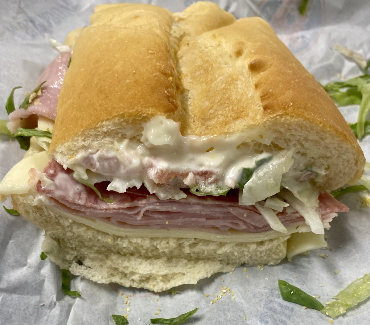 Name one side that goes well with a sub sandwich.