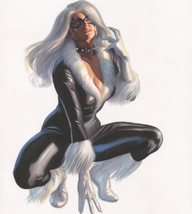 Black Cat  #marvel #villains #comicart #marvelcomics #makeminemarvel 