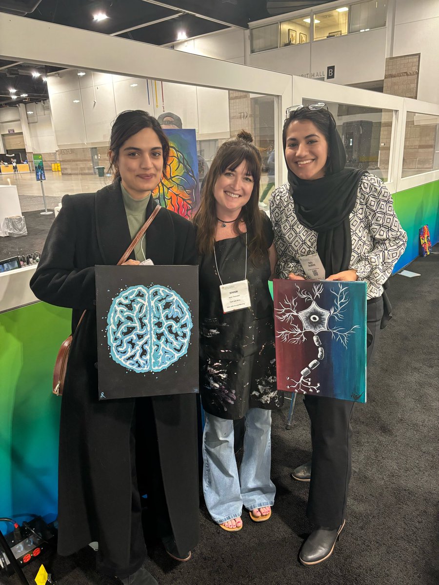 Paint and Pretzels with  #AAN2024 #AANAM