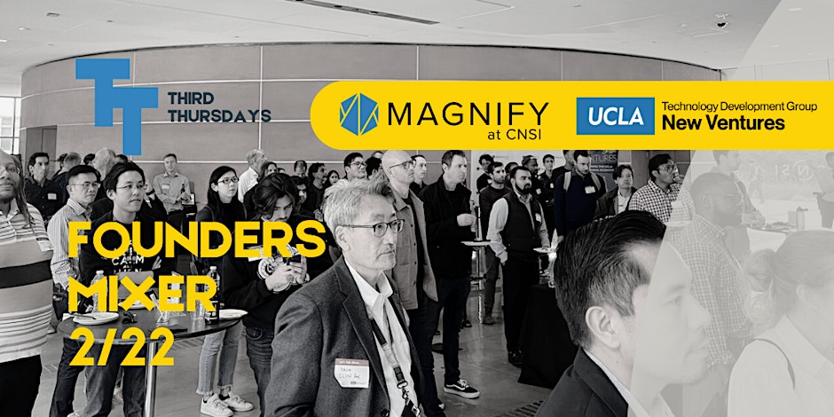 UCLATDG's tweet photo. Hey @UCLA  Don't miss #ThirdThursdays #FoundersMixer Thursday 4/18 at 4PM RSVP here https://t.co/GinYuwVRkv Enjoy lite bites and beverages while meeting like minded #entrepreneurs @dgsomucla @UCLAengineering https://t.co/RFJlYigBCD