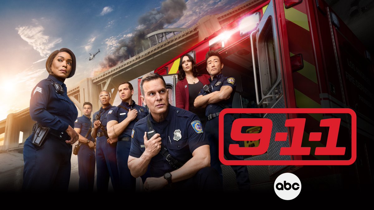 ‘9-1-1’ is currently the top-rated primetime drama of the season among adults 18-49. #911onABC (SOURCE: Nielsen / DEADLINE)