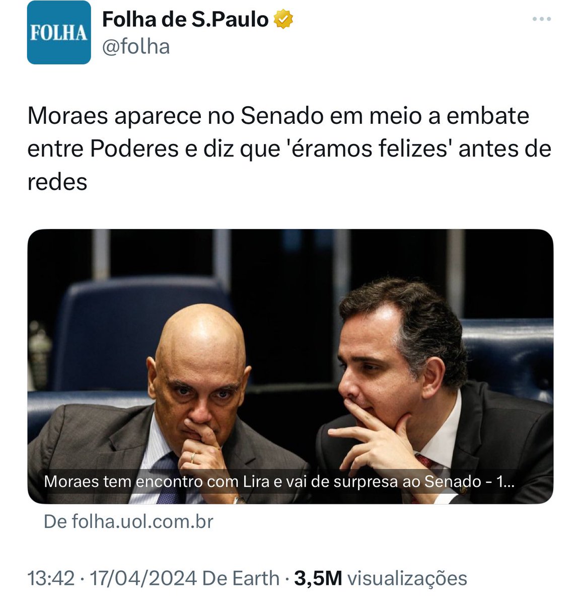 Para tipos como o senhor ministro Brasília era um mar de rosas e de amor sem a cobrança popular, sem o exercício pleno da cidadania. Fica claro que eles querem o CONTROLE, não querem ser questionados e nem criticados.