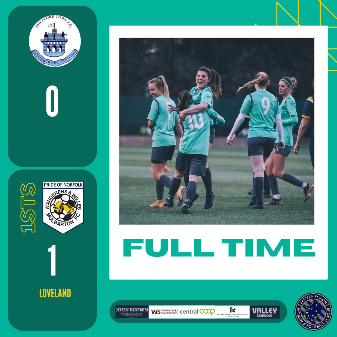 🔵 RESULTS ⚫

A huge effort from the 1sts saw us take all three points home, thanks to a long distance strike from Poppy Loveland and a rock solid defensive performance 💙🖤 

#UpTheMully