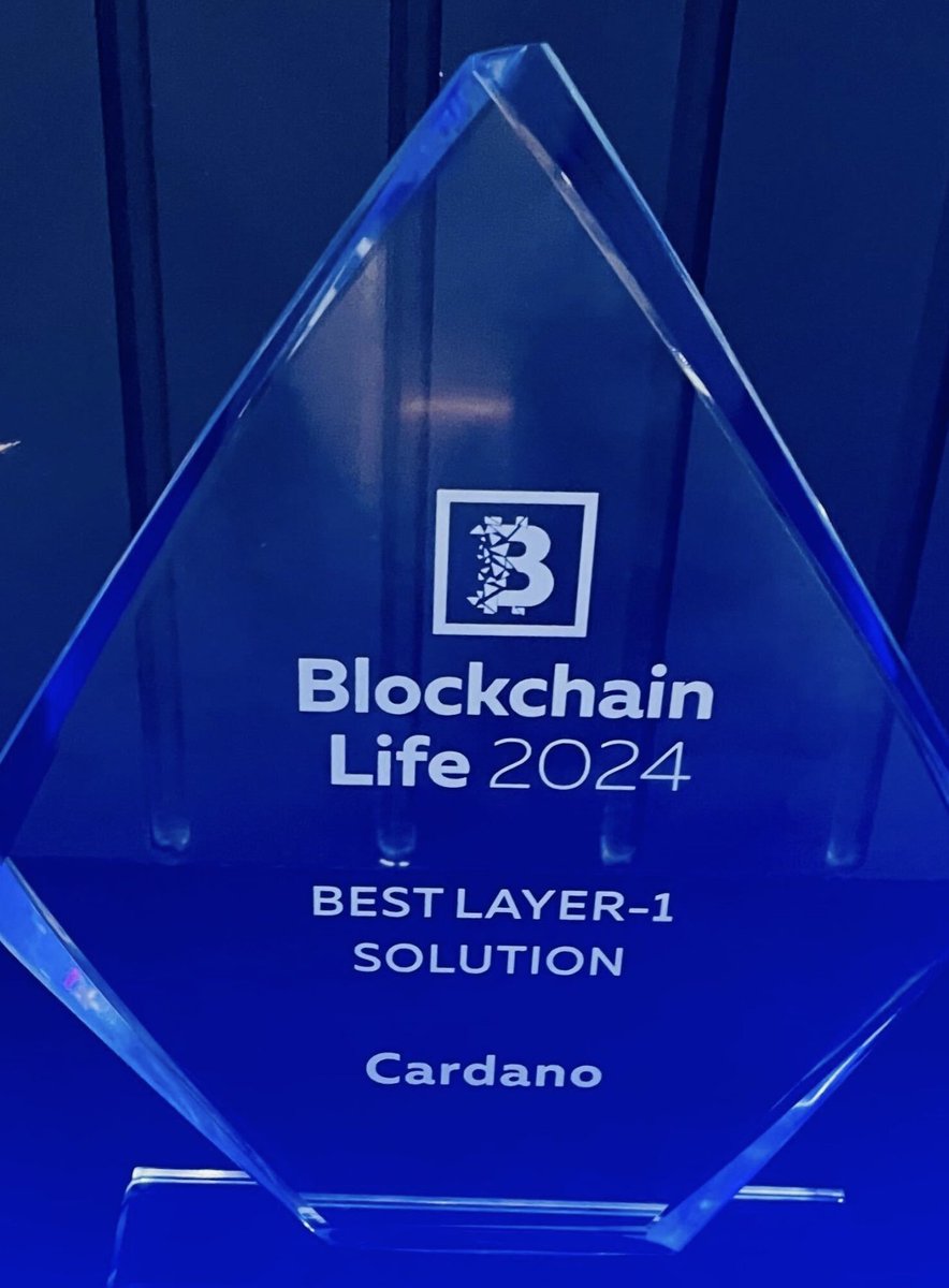 🚨Cardano holders, let's go!!!!! Cardano won best layer-1 solution in 2024. Cardano won because it has the most massive community, it's the people's chain, and because it's true - - it IS the best layer-1 solution!