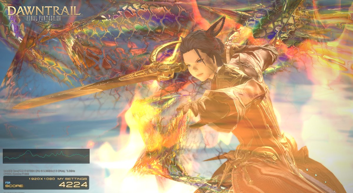 Baruren_'s tweet photo. @FF_XIV_EN Character Name: Cotton-baru Joe
Home World: Raiden (Light)
Prize: Modern Aesthetics – Strife
#FFXIVSweepstakes #DawntrailBenchmark https://t.co/m3EbpzOxO1