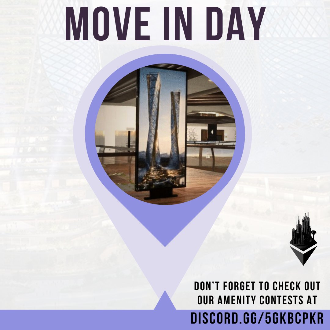 Join us in Ethereum World’s Discord this week for prizes in our WEEKLY raffle to win an Ethereum Towers’ Standard Apartment! 
discord.gg/ethereumworlds…
In celebration of the Open Beta launch of the WebGL Version of Ethereum Towers the discord is celebrating moving into our