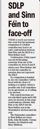 Atown News Eye on the Past: April1983. Prophetically perhaps Gerry Adams was elected MP in June ‘83 and following the resignation by Gerry Kelly former IRSP from Belfast City Council- Alex Maskey was elected to the council also in June ‘83.