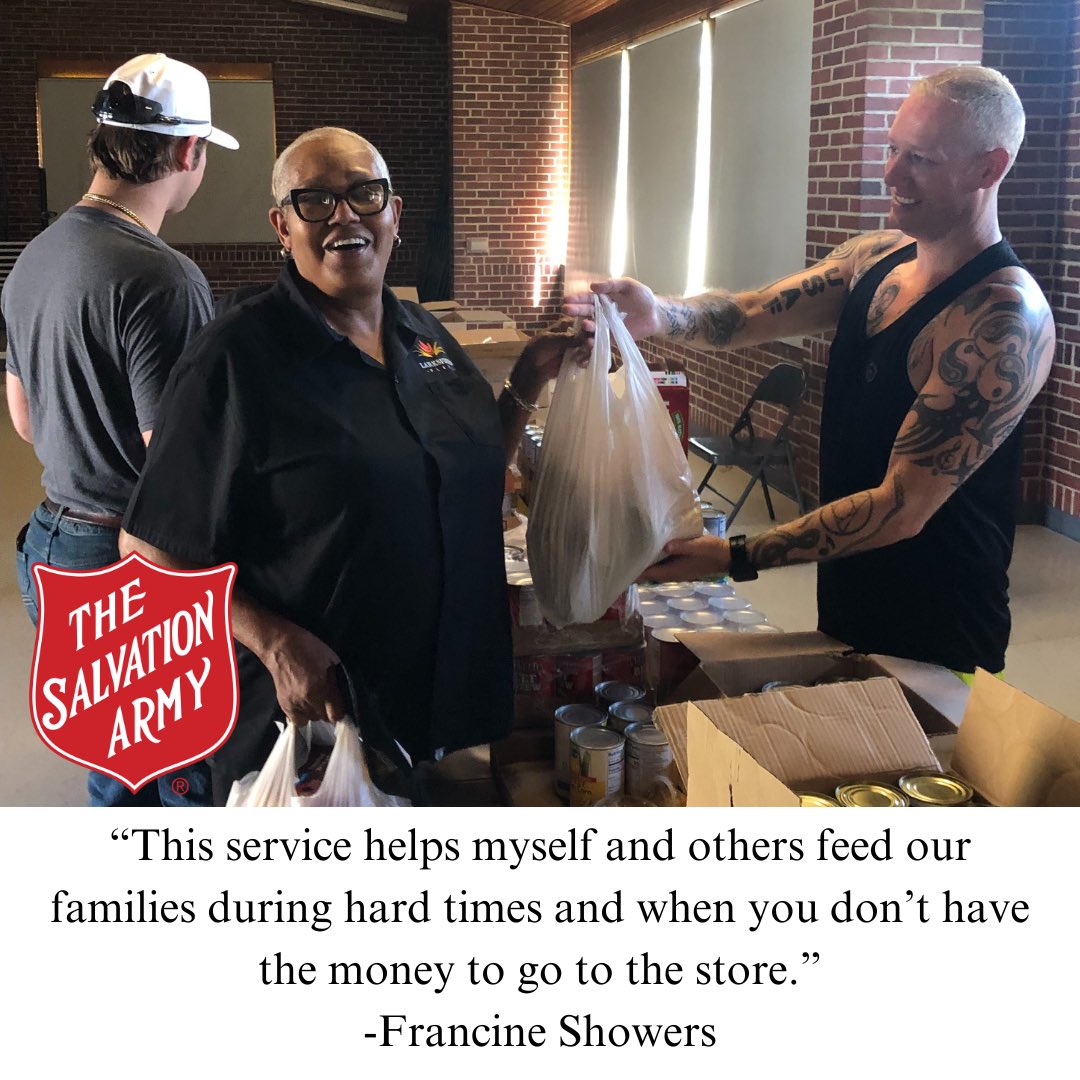 Today, our Mobile Food Pantry visited Fairmount Park to help individuals in the area who need food assistance. Francine Showers expressed how much it means to the community when services like this are provided.
#DoingTheMostGood #WichitaCommunity