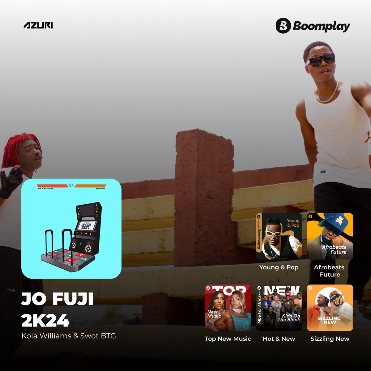 azurimusic's tweet photo. ICYMI: New music from @iamkolawilliams & @swotbetheguy out on all platforms.
#DistributedByAzuri https://t.co/pZYbAf4JWo
