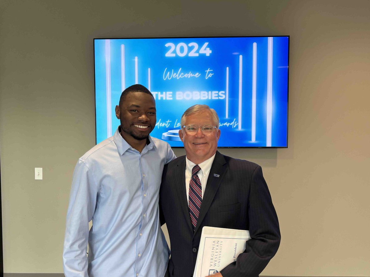prezscottmiller's tweet photo. Congratulations to Zion Purvis-Allen, recipient of the Wesleyan Spirit Award at The Bobbies: Student Leadership Awards. Zion embodies the Wesleyan Spirit with his friendly and welcoming attitude towards everyone he meets. https://t.co/e9uxe492ny