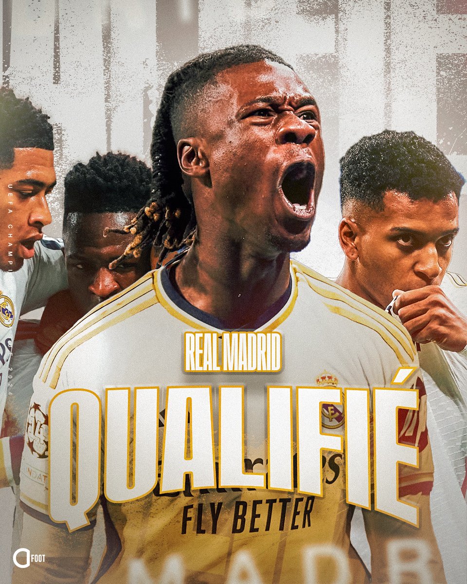 ActuFoot_'s tweet image. 🚨 𝗟𝗘 𝗥𝗘𝗔𝗟 𝗠𝗔𝗗𝗥𝗜𝗗 𝗦𝗘 𝗤𝗨𝗔𝗟𝗜𝗙𝗜𝗘 𝗣𝗢𝗨𝗥 𝗟𝗘𝗦 𝗗𝗘𝗠𝗜-𝗙𝗜𝗡𝗔𝗟𝗘𝗦 𝗗𝗘 𝗟𝗔 𝗟𝗜𝗚𝗨𝗘 𝗗𝗘𝗦 𝗖𝗛𝗔𝗠𝗣𝗜𝗢𝗡𝗦 ! 🤍✅