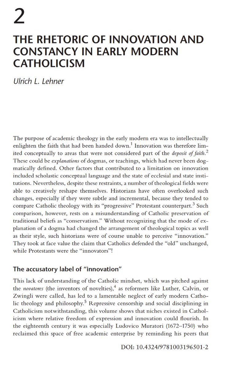 Can #Catholicism #theology be innovative? Here with the correct link: routledge.com/Innovation-in-…