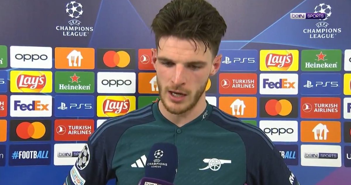 Declan Rice: 🗣️ “6 finals to go. We believe we can win 6 games. It’s going to be difficult but we need to carry on what we have been doing all season. We can’t let the last two results knock us.”