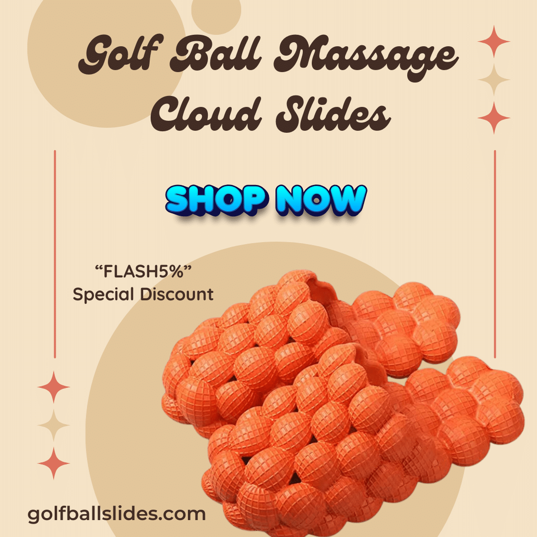 GolfBallSlides's tweet image. Step into comfort like never before with our Golf Ball Massage Cloud Slides! ⛳️👟 Designed with a unique golf ball-textured footbed, these slides offer a gentle massage with every step. 
Shop Now: golfballslides.com/products/golf-…
#GolfBallSlides #CloudSlides #MassageFootwear