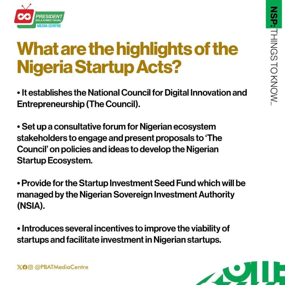 The NIGERIA STARTUP PORTAL is up & running. With immense benefits which helps startups to maximize the Nigeria Startup Acts,it is a dawn of a new era for Nigeria’s digital economy. Visit portal.startup.gov.ng to sign up. Let’s take you through some things you need to know.