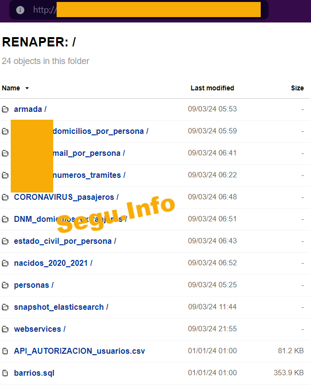 🚨🚨NO NO NO, <a href="/renaper_ar/">RENAPER</a> de nuevo NO!

Sí, de nuevo publican abiertamente 65 millones de registros de #RENAPER
No se puede creer lo que han publicado😭: BD, código fuente, API, contraseñas, TODO.
Fotos y huellas en venta.
IMPACTO INFINITO EN TODOS LOS SERVICIOS DE ARGENTINA.