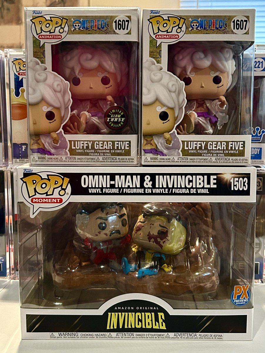 📫 MAIL CALL 📫 Perfect Pull on Luffy Gear Five (these 2 are my 1st try for the Chase!) And Invincible: Think Mark Moment arrived MINTY FRESH from @amazon without any protection or whatsoever! 🔥🔥 @OriginalFunko @InvincibleHQ @OnePieceAnime #Funko #FunkoFunatics #FunkoFamily