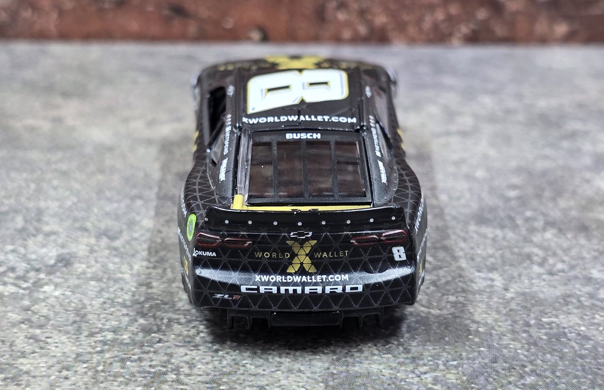 REVIEW: Kyle Busch 2023 X World Wallet 1/64 Die-cast. YOUTUBE REVIEW LINK: youtu.be/TNdB61RVoi0?si… Enjoy.