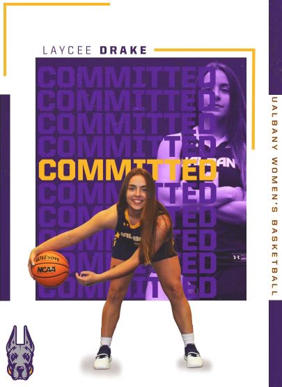 The news is official!

Hancock alumna <a href="/layceedrake2/">Laycee Drake</a> entered the portal &amp; has selected <a href="/UAlbanyWBB/">UAlbany WBB</a> as her new home!

After two solid seasons at UMBC she will have two years left to play with the Great Danes. Will be amazing to have her closer to the 607. Good luck Laycee!