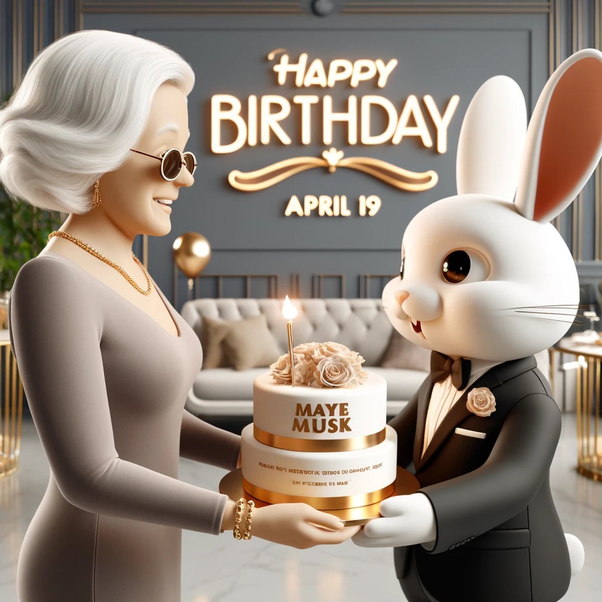 TTL_TML's tweet photo. @mayemusk @ELLEmagazine @XFashion Congratulations on reaching the age where it takes longer to mouse scroll down to find your year of birth.  Happy birthday Mom Maye Musk 🎂👳 https://t.co/aKtvmpYkLj