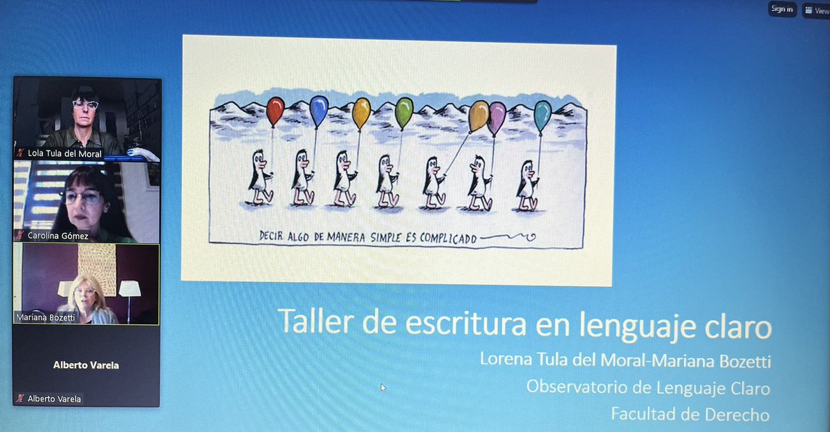 LClaro_UBA's tweet photo. 👩‍💻 Hoy capacitamos en #lenguajeclaro al Juzgado laboral 1️⃣ de Resistencia 🇦🇷, a cargo de Carolina Gómez, en el marco del Taller sobre lenguaje claro que comenzamos en el 2️⃣0️⃣2️⃣3️⃣ en el Poder Judicial de Chaco.

Felicitaciones por el gran trabajo que están realizando‼️

@CEJChaco https://t.co/hGZfponR8H