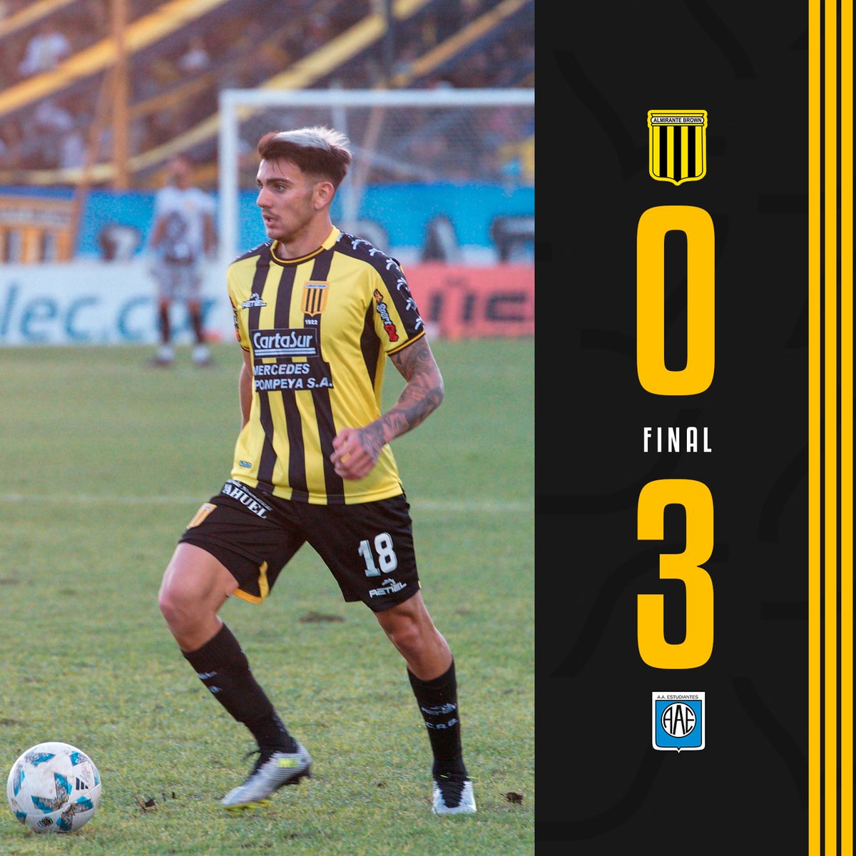 Final del partido.