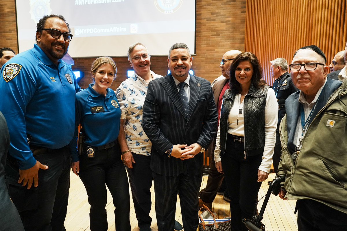 It was a pleasure to host this year’s Pre-Passover Security Briefing at One Police Plaza. It’s important that we reinforce the relationships we’ve built over the years with the communities we serve. The work we do together has changed our city for the better and made our city…