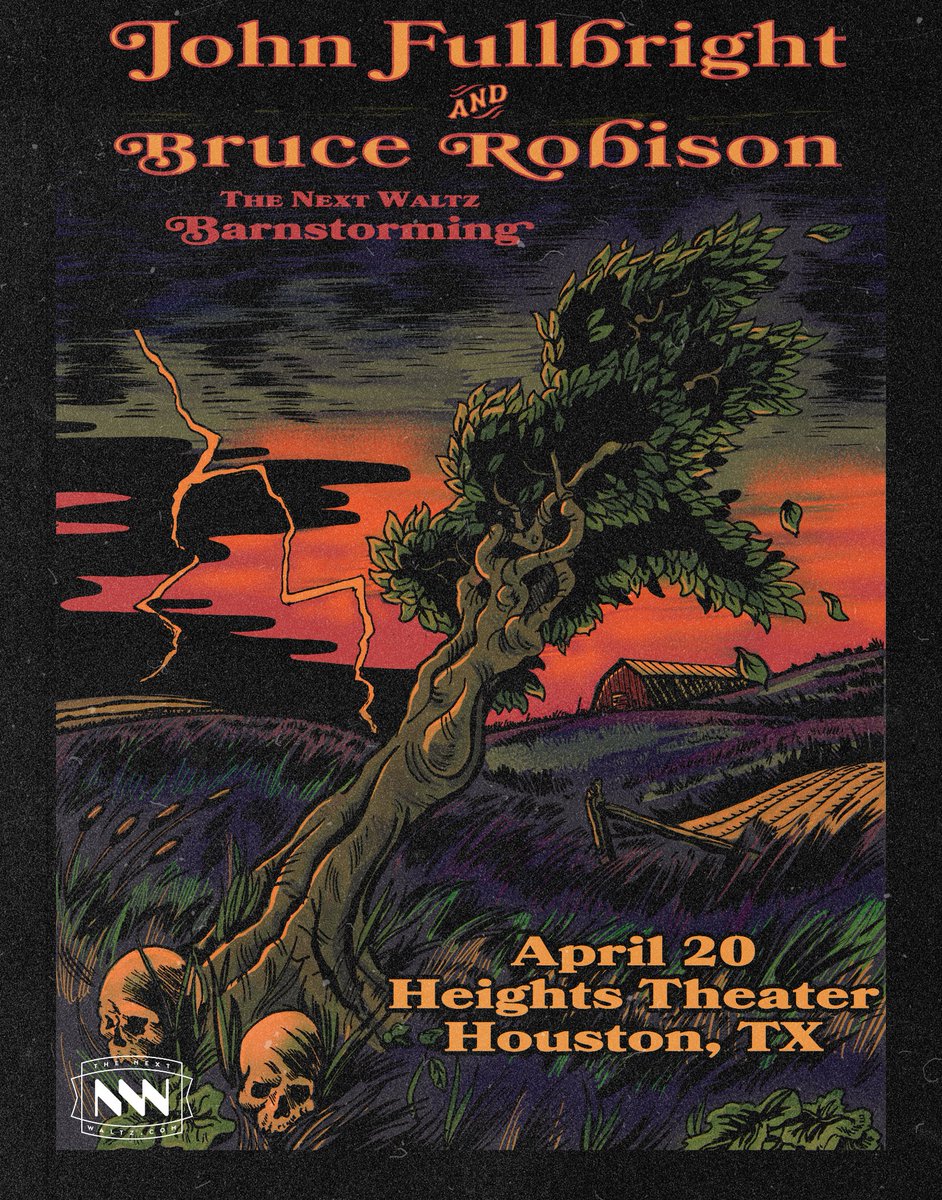 Dallas and Houston are the next stops on the Barnstorming tour with @brucerobison & @johnrfullbright this weekend - @summerdeanmusic opens! Tix: thenextwaltzbarnstorming.fanlink.tv/johnfullbright…