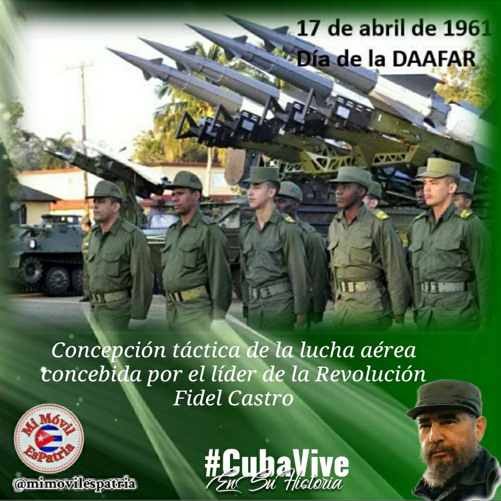 Paginas de gloria escribieron todos los compatriotas de las defensas antiaereas en la epopeya de Girón por tal motivo se declara el 17 de Abril dia de la DAAFAR GirónVictorioso