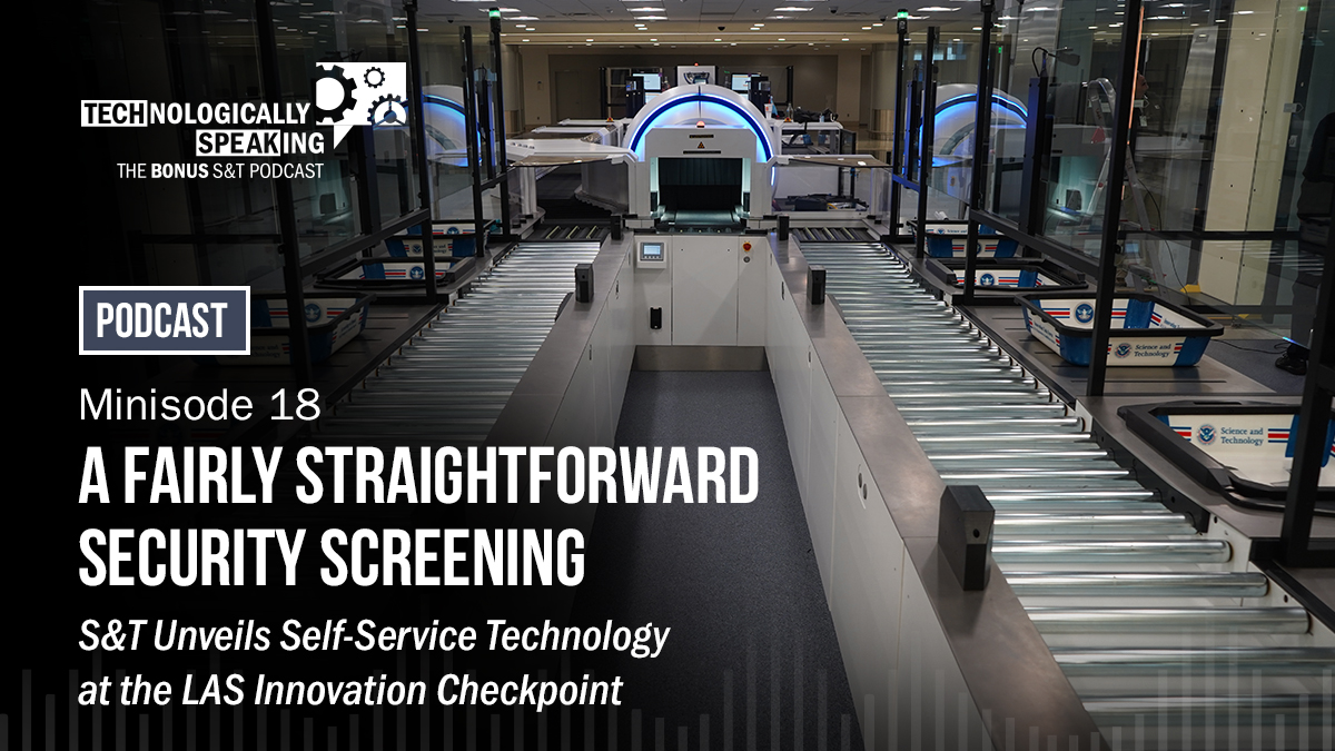 ✈️ Soaring to new heights at @LASairport with our game-changing self-service screening tech at #InnovationCheckpoint! Tune in to our #TechSpeak mini episode, 'A Fairly Straightforward Security Screening,' to discover how we're changing airport security! bit.ly/44kcYi5