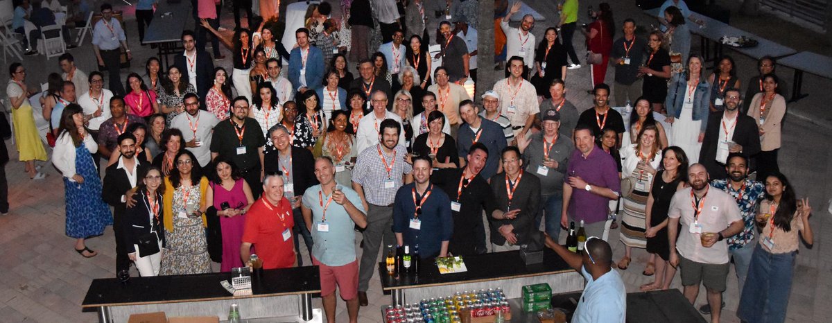 Take a look back at the #SAR24 Welcome Reception. It's been great to reconnect and see everyone!